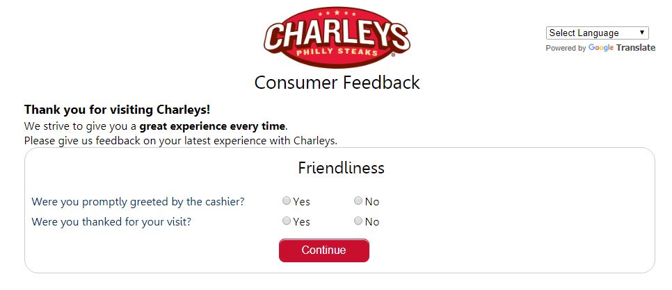 Charleys Survey