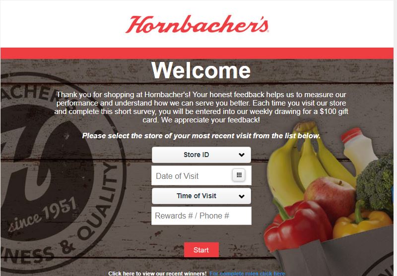 Hornbachers Survey
