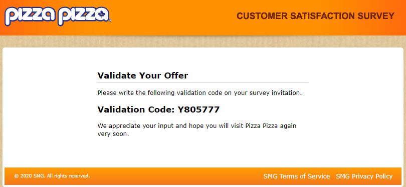 Pizza Pizza Survey