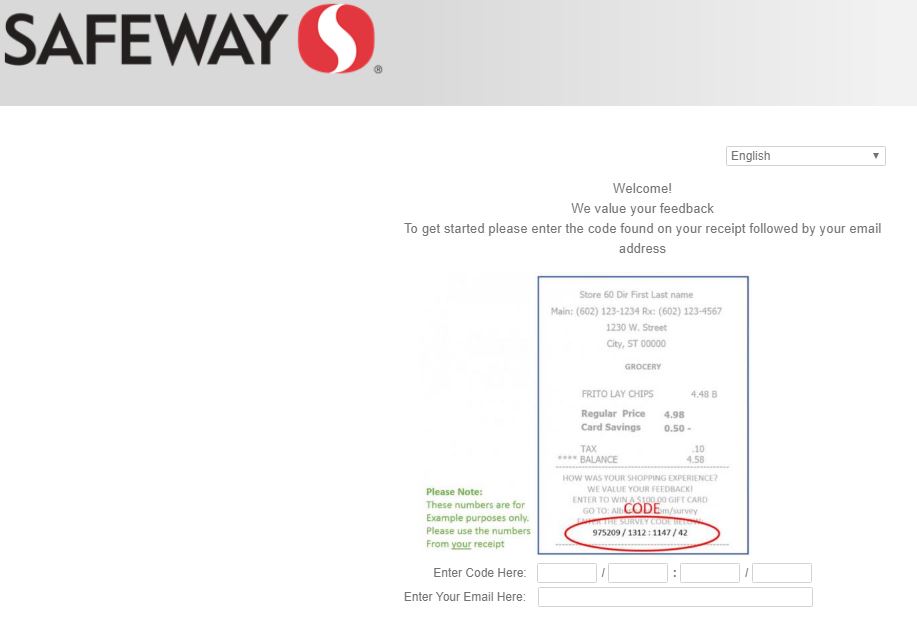 Safeway Survey