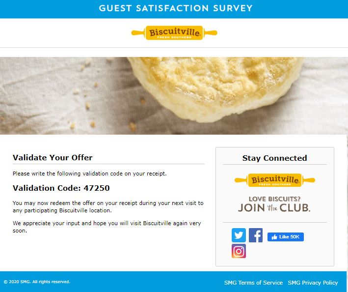 biscuit survey
