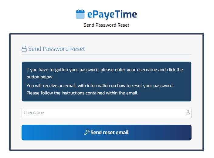 Pertemps Epay Login Reset password