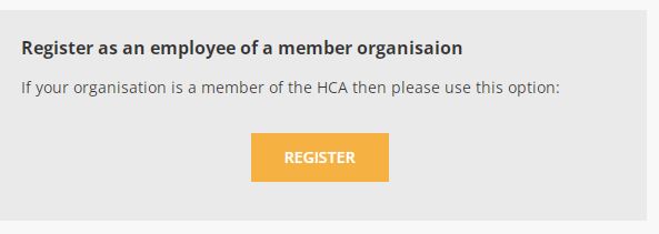 Register as a non-member