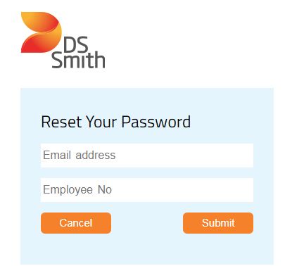 Ds Smith Forgot Password