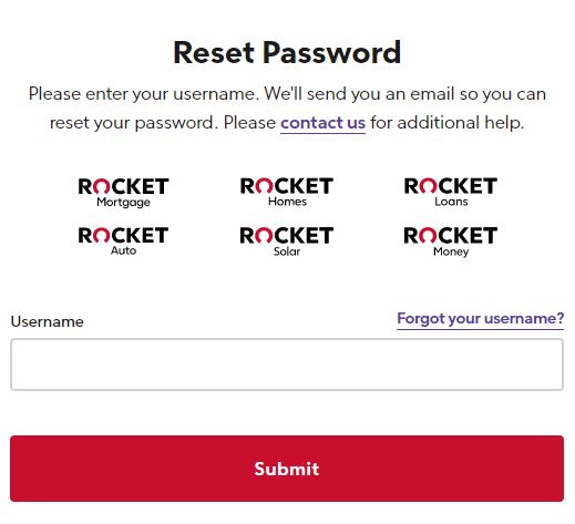 reset Password