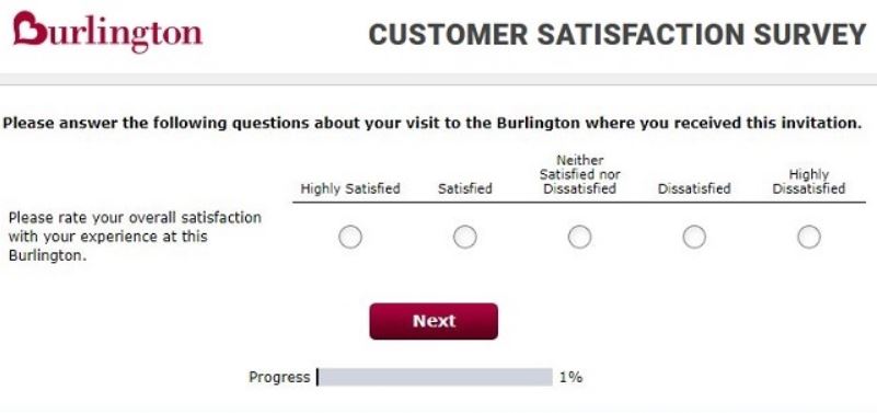 Burlington feedback survey