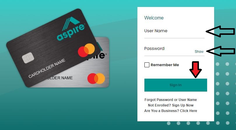 How To Make Your Aspire Credit Card Login