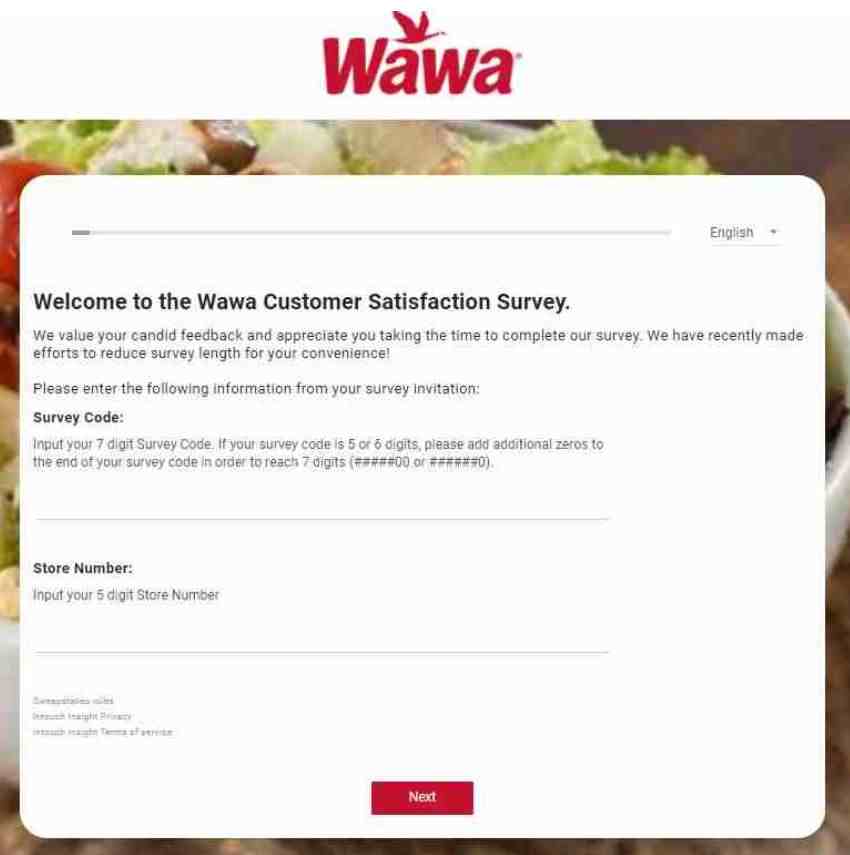 Wawa Survey