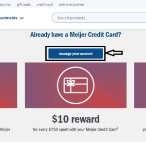Meijer Credit Card Login official site