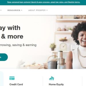 Prosper Credit Card official site