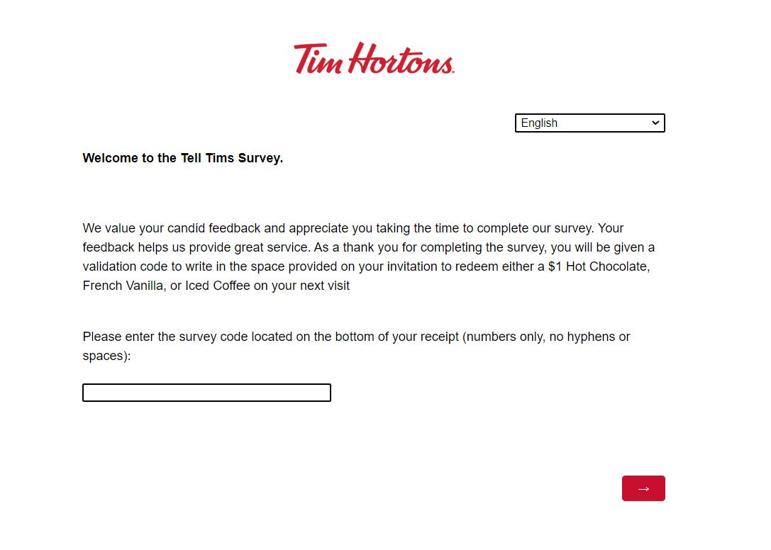 Tell Tims Survey