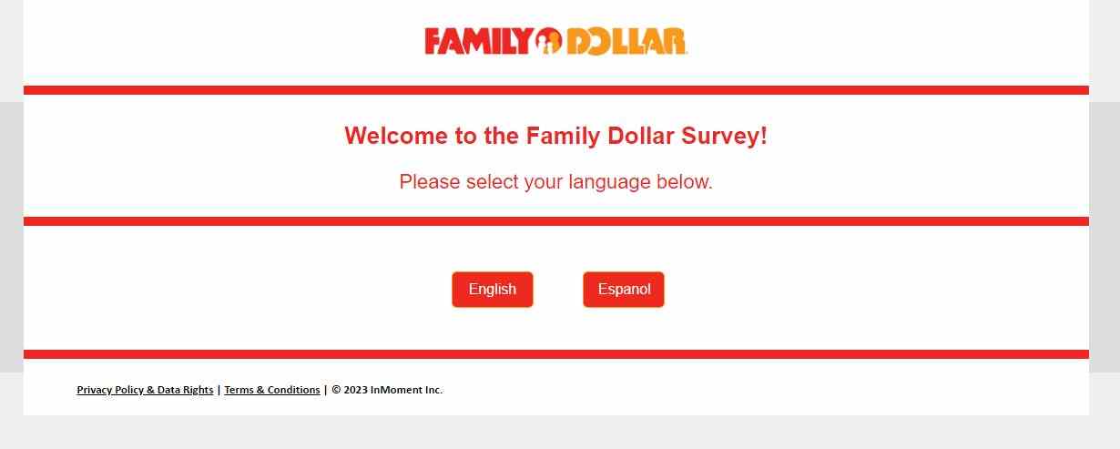 Family Dollar Survey