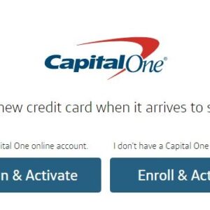 Activate Capital One Card using capitalone.com.activate