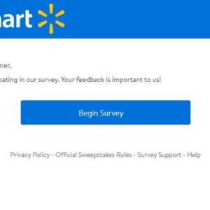 Walmart Survey without Purchase